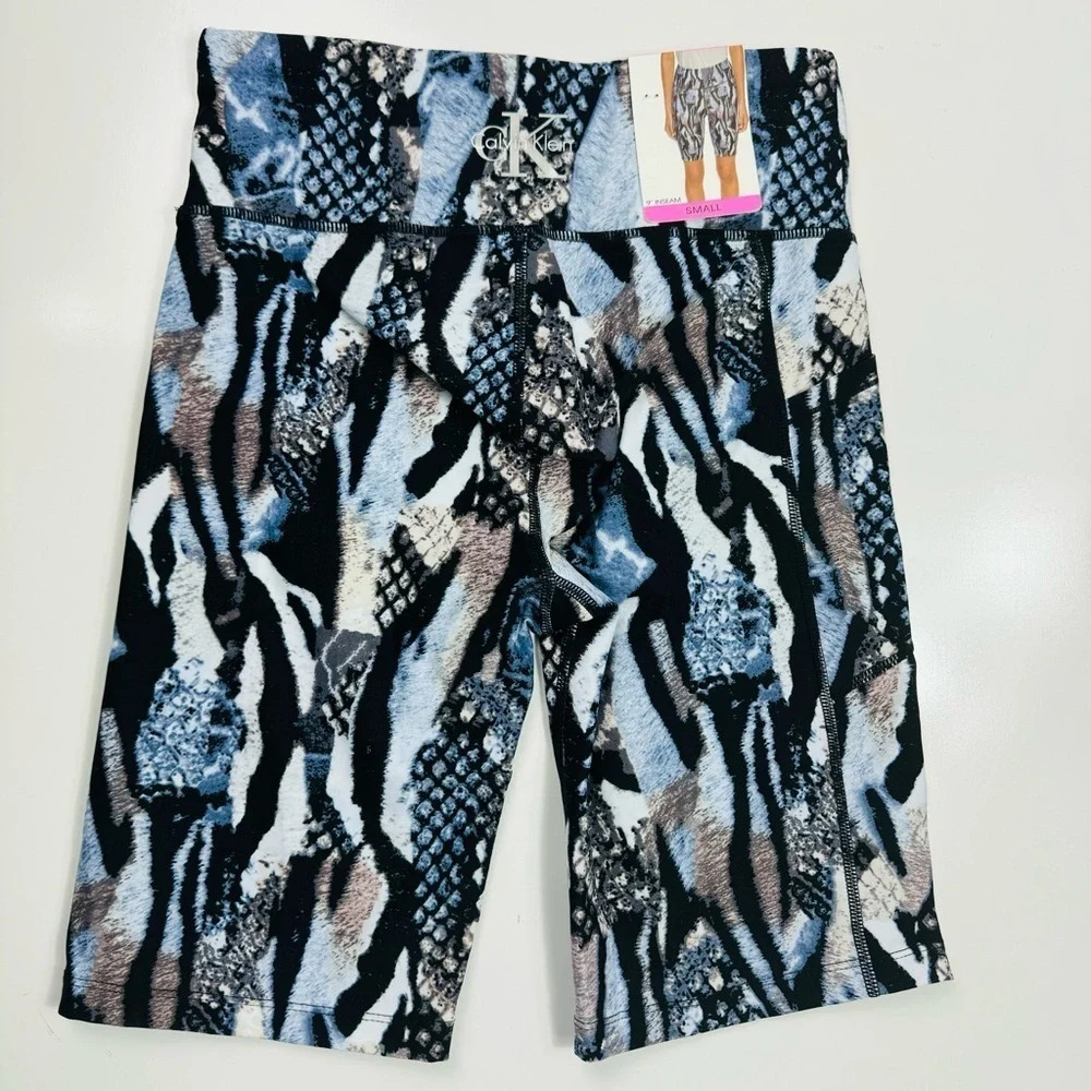 Calvin Klein Women's Bike Short High Rise Fashion Print‎ Animal - Picture 8 of 12